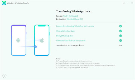 Generate WhatsApp Backup That Can be Restored to iPhone